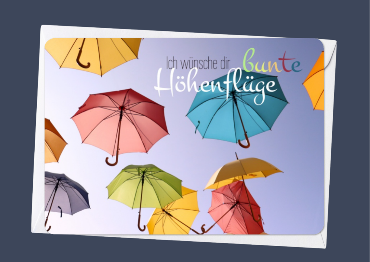 Bunte Höhenflüge