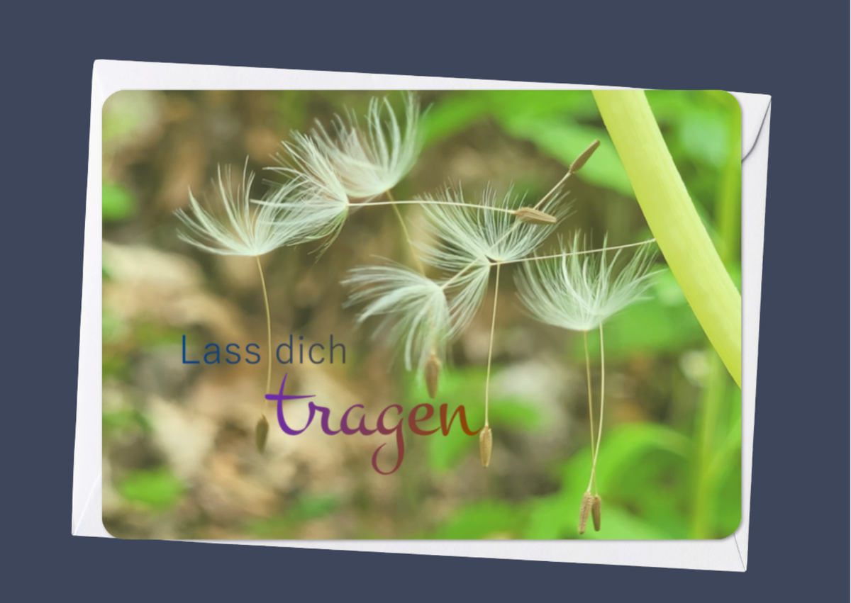 Lass dich tragen