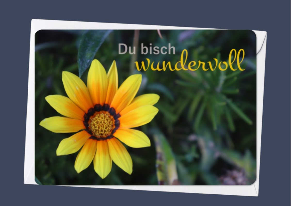 Du bisch wundervoll