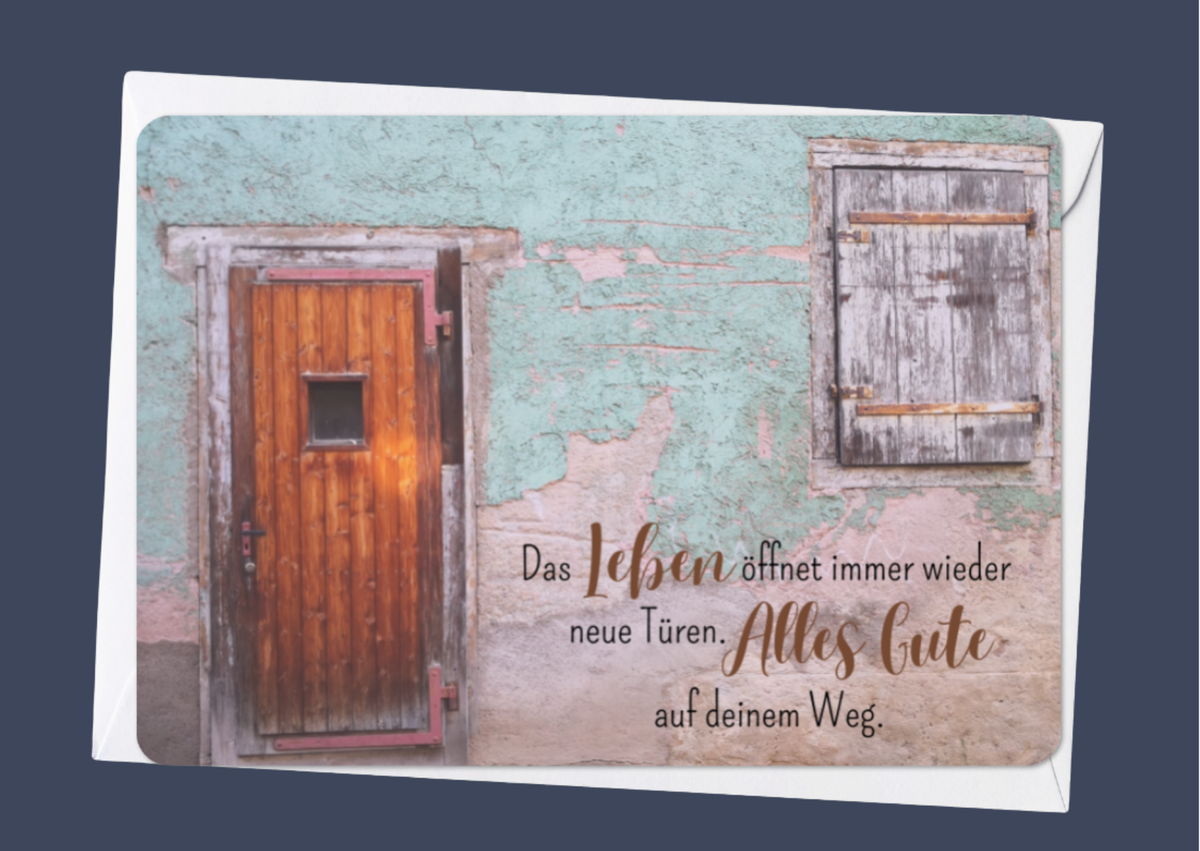 Alles Gute auf deinem Weg
